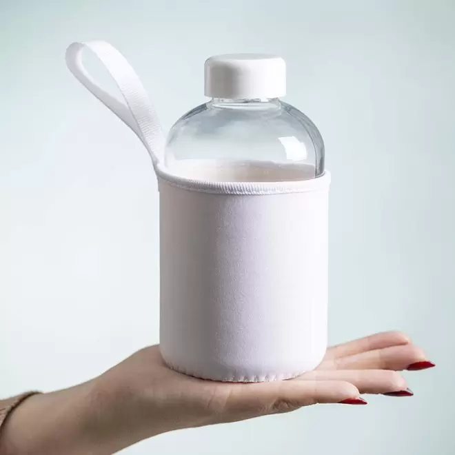 BOUTEILLE PUBLICITAIRE EN VERRE 600 ML 'BERTAH'