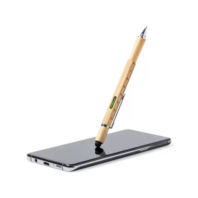 STYLO PERSONNALISABLE MULTIFONCTIONS BAMBOU 'SAURILO'
