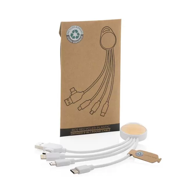 CÂBLE PERSONNALISÉ RÉTRACTABLE RCS 5 EN 1 'ONTARIO'