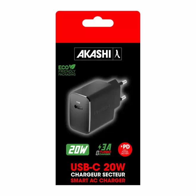 CHARGEUR SECTEUR USB PERSONNALISABLE 'RAPITA'