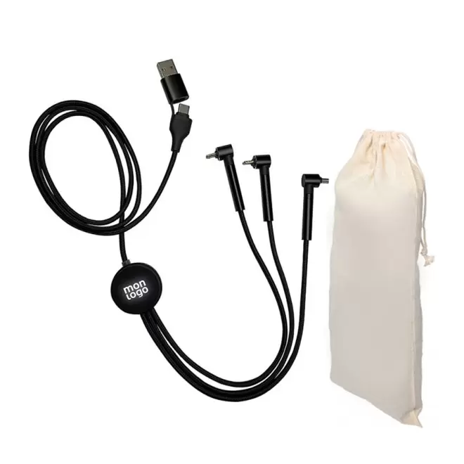 CABLE PUBLICITAIRE RECYCLE RCS BLAUPUNKT® 'FIXTI'