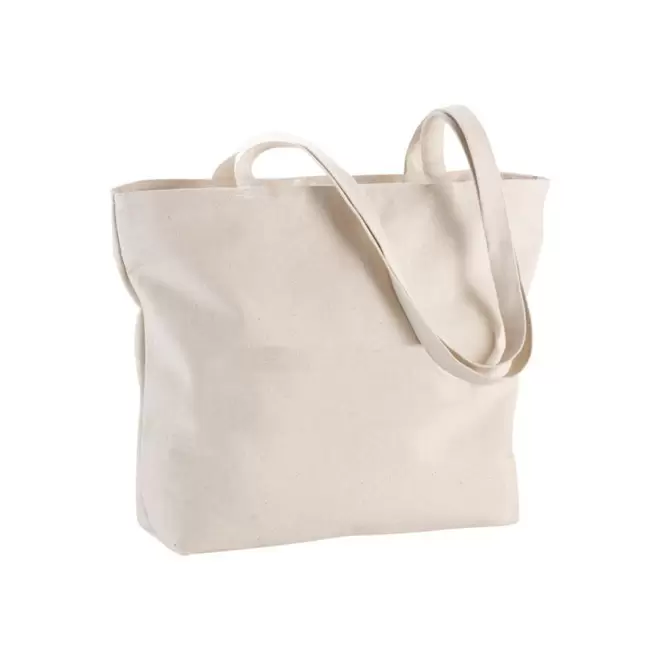 SAC SHOPPING PUBLICITAIRE ZIPPÉ 320G/M² 'PAVIR'
