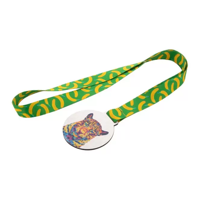 MEDAILLE PERSONNALISABLE EN RPET 'BERCA ALU'