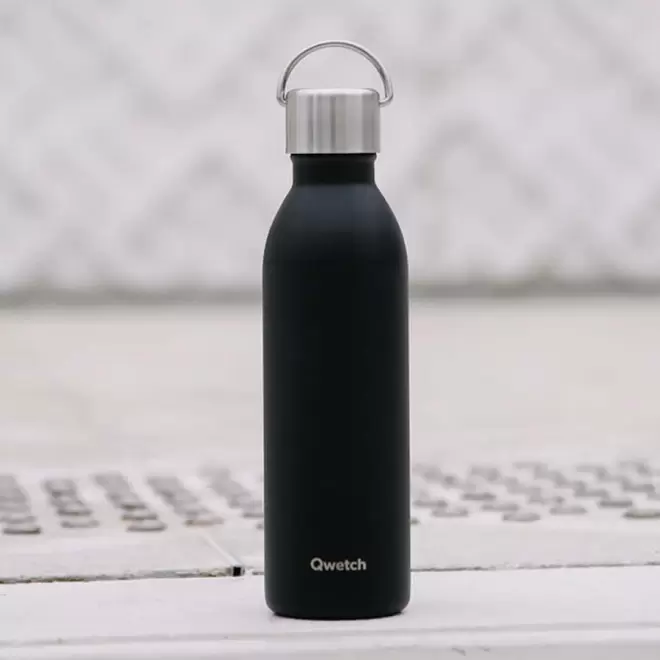 BOUTEILLE ISOTHERME PERSONNALISABLE QWETCH® 'ACTIVE' 600ML