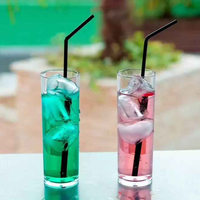 VERRE TUBE PERSONNALISABLE 200 ML 'LONGO DRINKO'