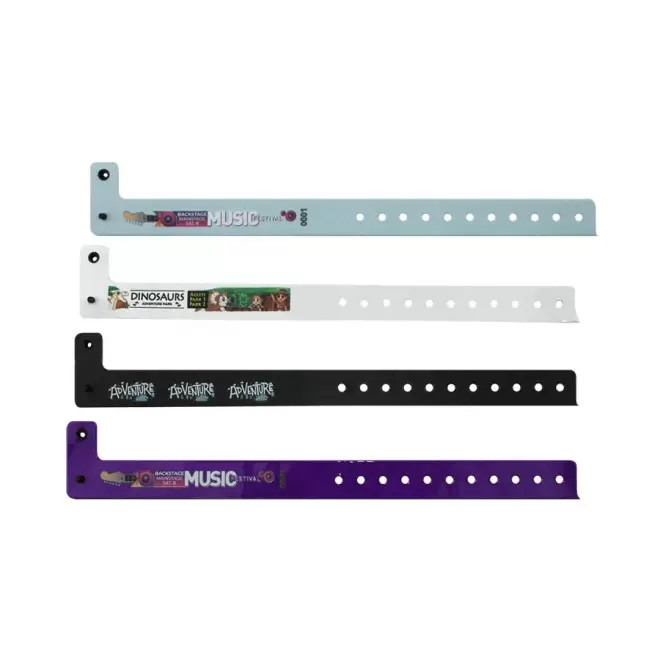 BRACELET PERSONNALISÉ EN VINYLE 'PUNCHY' 