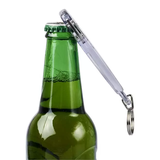 PORTE CLÉS PUBLICITAIRE TRANSPARENT 'COMEVA DECAPS'