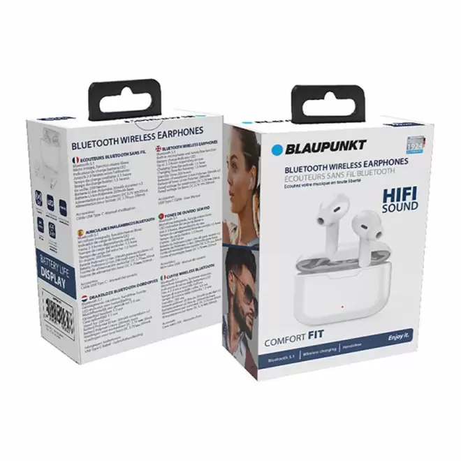 ÉCOUTEURS PERSONNALISÉS BLUETOOTH® BLAUPUNKT® 'ENTRY'