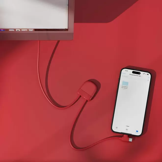 CÂBLE DE CHARGE PERSONNALISÉ 1 MÈTRE XOOPAR® 'ICE C'