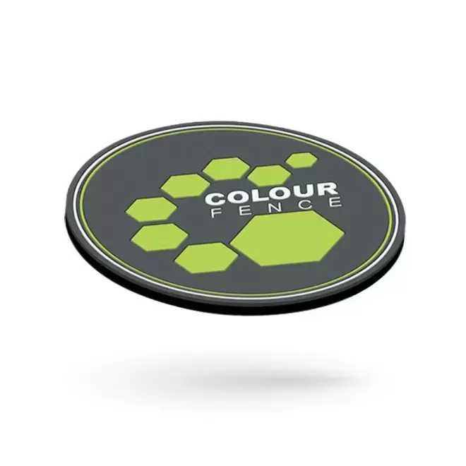 SOUS VERRE PUBLICITAIRE EN PVC ROND 'TIZAI'