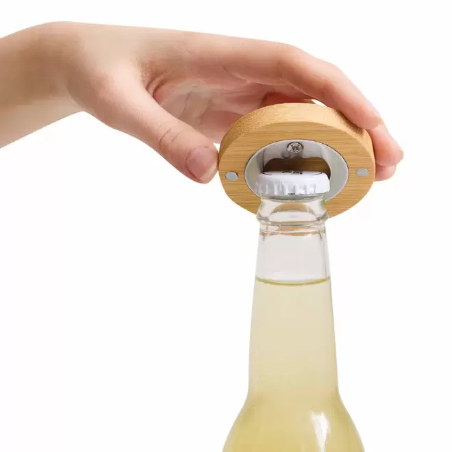 DÉCAPSULEUR MAGNÉTIQUE PERSONNALISÉ 'BOCK WOOD' 