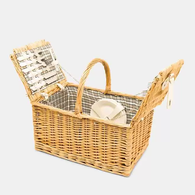 PANIER PIQUE NIQUE PERSONNALISÉ POUR 4 PERSONNES 'VIVI+'