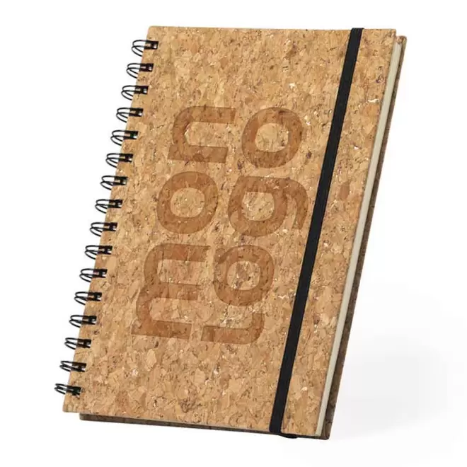 CARNET EN LIÈGE SPIRALE 'SPIRALI' 