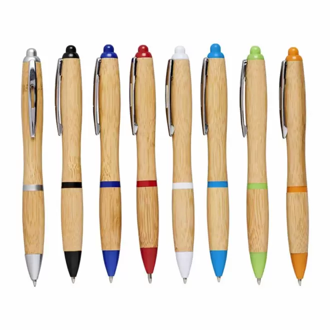 STYLO EN BAMBOU PUBLICITAIRE 'RIOWOOD' RAPIDE 4J