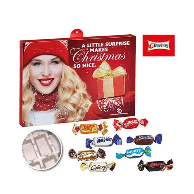 CALENDRIER DE L'AVENT PUBLICITAIRE 'SAVOUREUX'