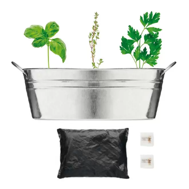 BAC A PLANTES PUBLICITAIRE 'BACAN BLANC'