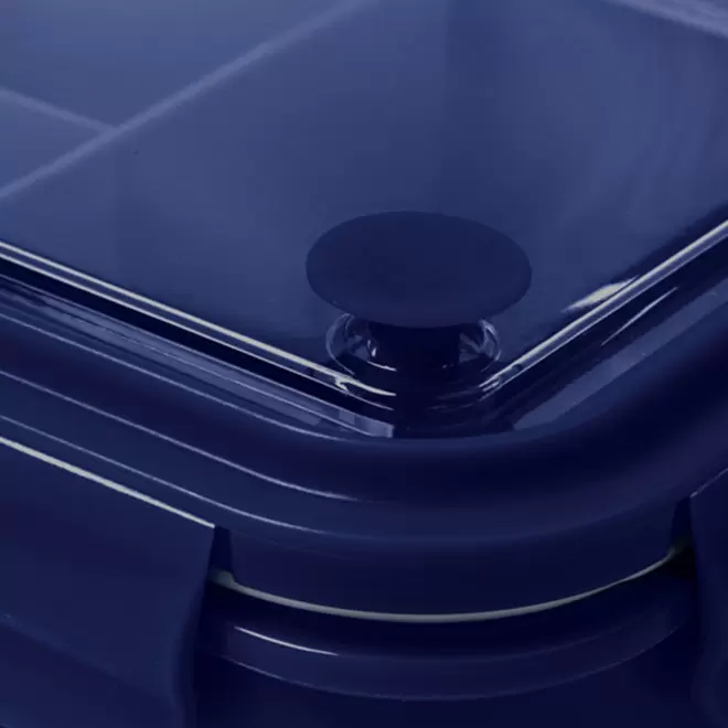 LUNCH BOX COMPARTIMENTE 1.3L PERSONNALISEE 'NOUZ'