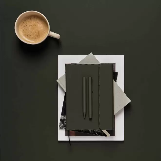 CARNET EN PU VINGA PERSONNALISE 'MALO'