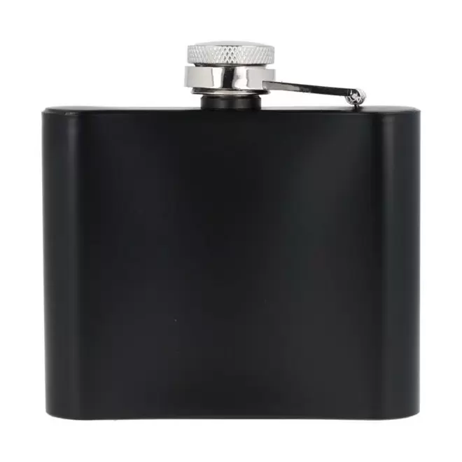 FLASQUE ACIER PERSONNALISEE 'GUDYS DARK 141.5 ML'