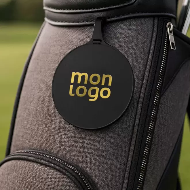 BADGE SAC DE GOLF PERSONNALISE 'LUKY'