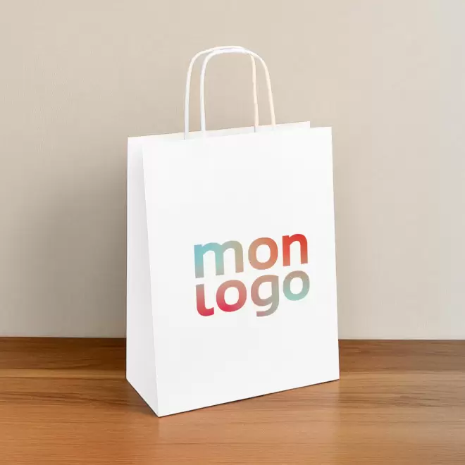 SAC KRAFT PERSONNALISE GRANDE QUANTITE 'TORSI 25X8X33'
