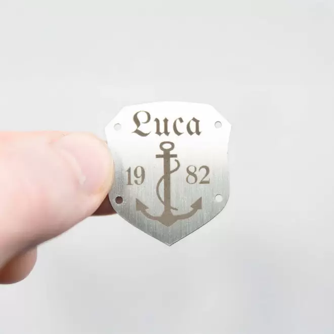 ETIQUETTE HANDTAG CADEAU PERSONNALISEE 'YORSY METAL'