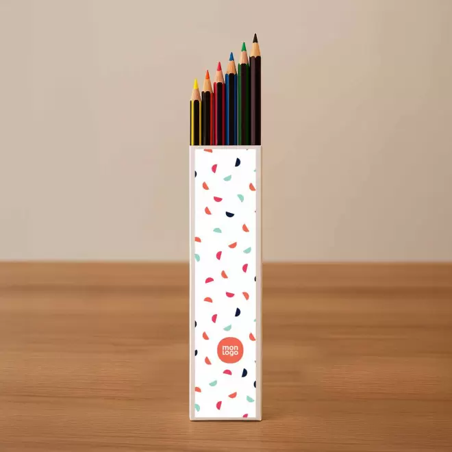 SET DE 6 CRAYONS DE COULEUR PERSONNALISE STAEDTLER®
