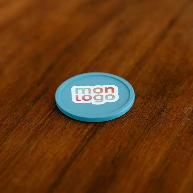 JETON PERSONNALISE EN PLASTIQUE RECYCLE 'MONNET'
