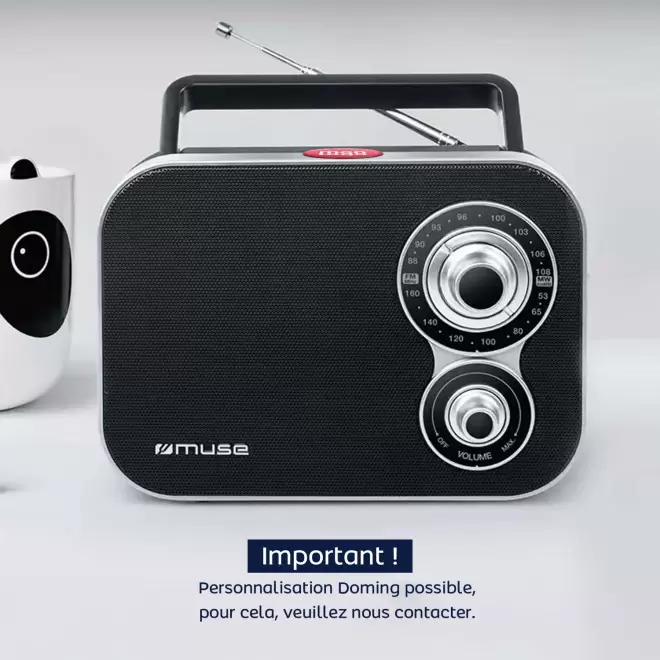RADIO PORTABLE PERSONNALISABLE 'VINGAGE'
