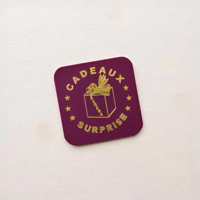 JETON DE FETES ET MANEGE PERSONNALISE 'FUNZY CARRE'