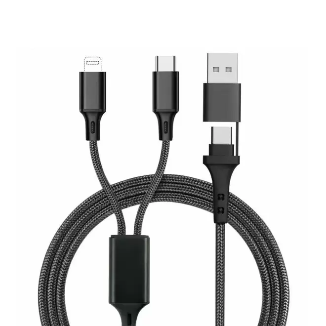 KIT PERSONNALISABLE PRISE ET CABLE 'IDEAL BLACK'