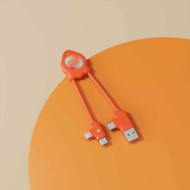 CABLE DE CHARGE PERSONNALISABLE 'OCTOMINI'