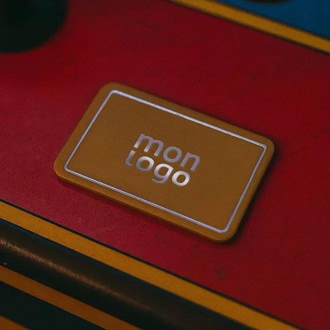 JETON PERSONNALISABLE DE FETES ET MANEGE 'FUNZY RECTANGLE'