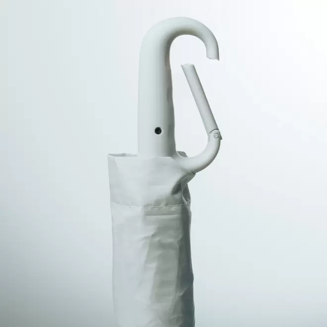 PARAPLUIE AVEC MOUSQUETON RPET PERSONNALISABLE 'YARA' 