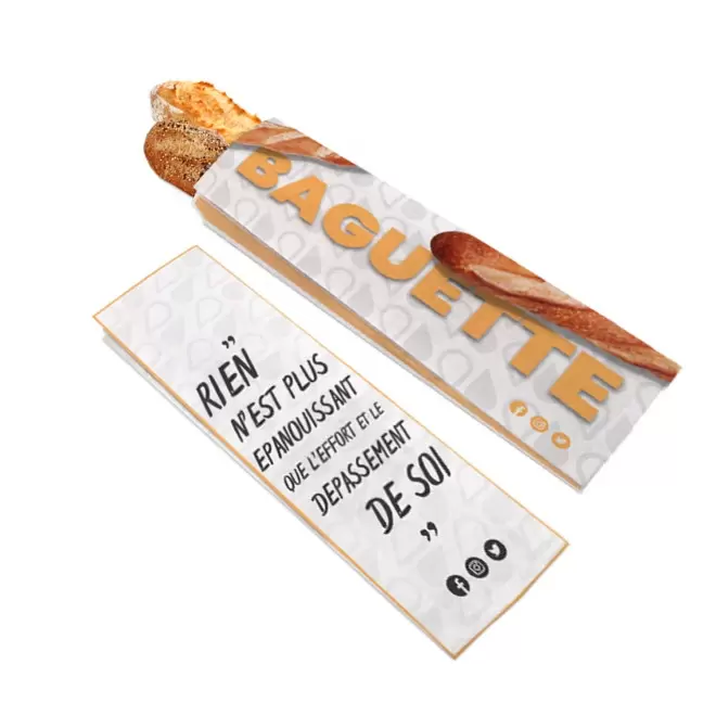 SAC A PAIN EN PAPIER PERSONNALISABLE 'BANYETTE'