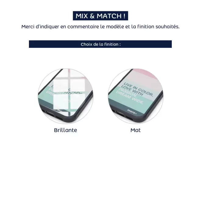 COQUES TELEPHONE MAGNETIQUES PERSONNALISABLE 'CASIX'