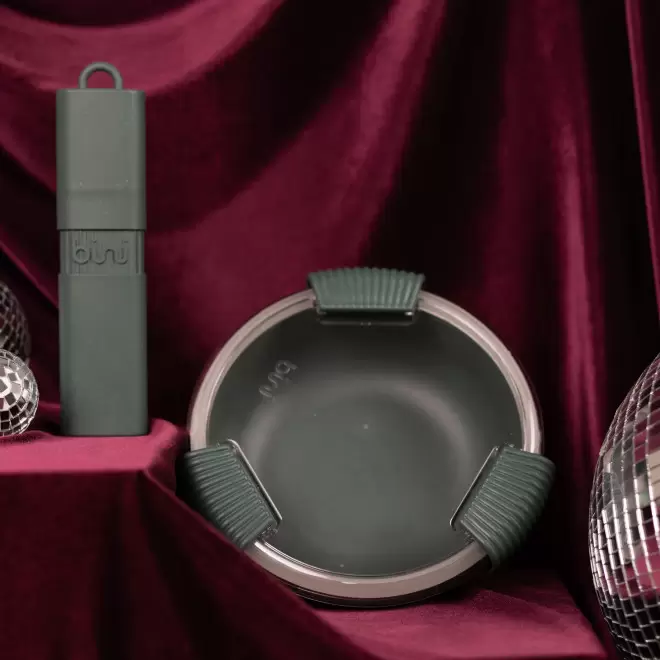 COFFRET PERSONNALISABLE MIF LUNCH BOX ET COUVERTS 'BINI'