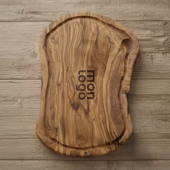 PLANCHE A DECOUPER EN OLIVIER PERSONNALISABLE 'OLIV'