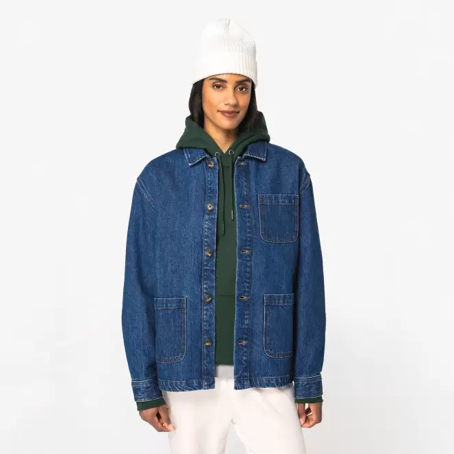 VESTE EN JEAN MIXTE PERSNNALISABLE 'JEANIOUS'