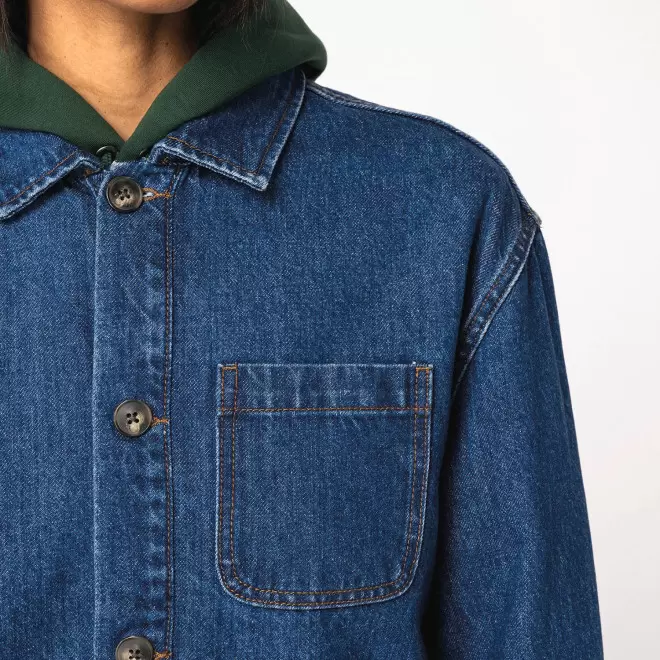 VESTE EN JEAN MIXTE PERSNNALISABLE 'JEANIOUS'