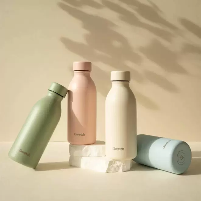 GOURDE ISOTHERME 500 ML QWETCH® PERSONNALISABLE 'ICON'