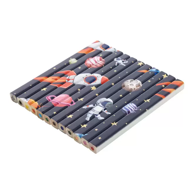 CRAYONS DE COULEUR PERSONNALISABLE 'LUCIE KRAFT'