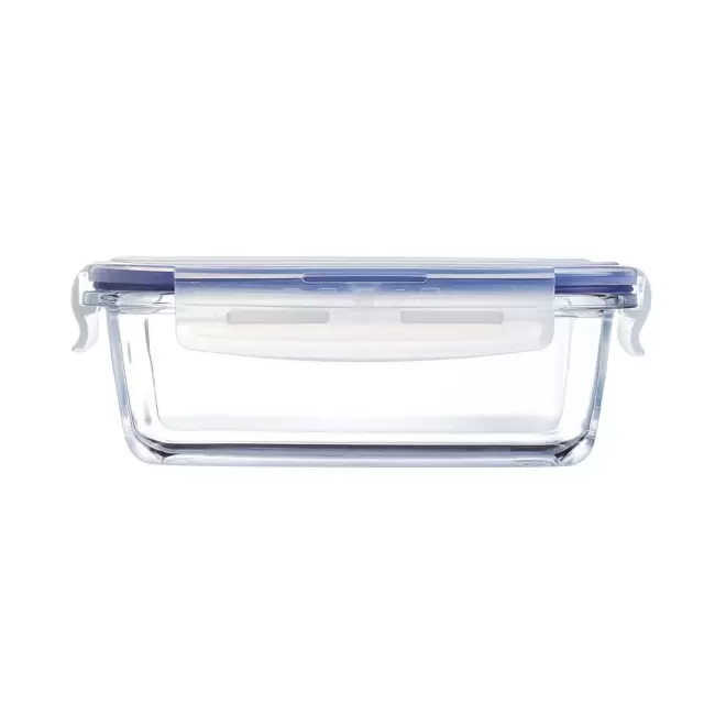 LUNCH BOX EN VERRE LUMINARC 820ML PERSONNALISEE 'PURE BOX ACTIVE'