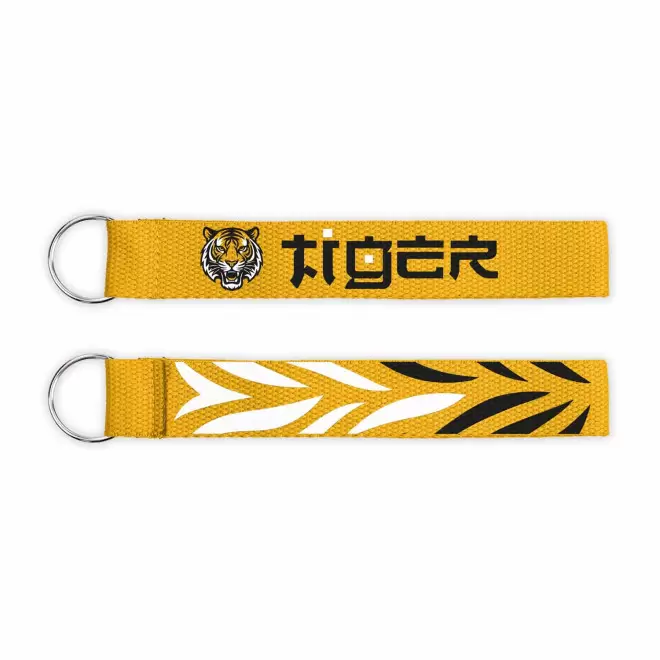PORTE CLES SANGLE EN COTON PERSONNALISE 'ORA'