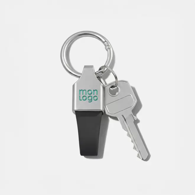 PORTE CLE AUTOMOBILE EN PU PERSONNALISABLE 'ZELIOS'