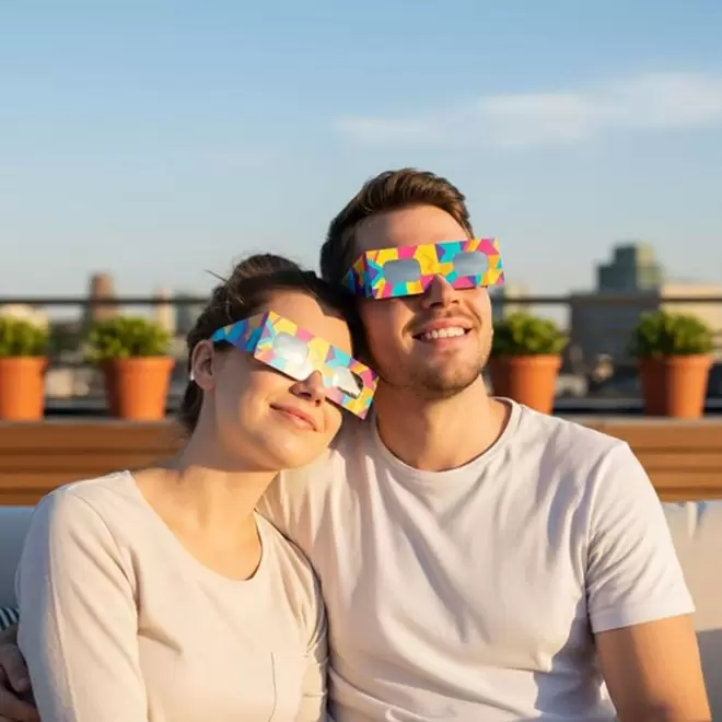 LUNETTES SPECIALES ECLIPSE PERSONNALISABLE 'BRESOM'