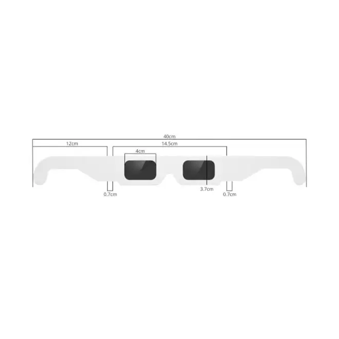 LUNETTES ECLIPSE PERSONNALISABLE EN12312 2  'BRESOM QUADRI'