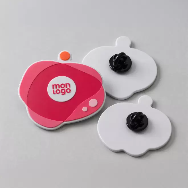 PINS EN PVC 2D PERSONNALISABLE 'JOSHU'