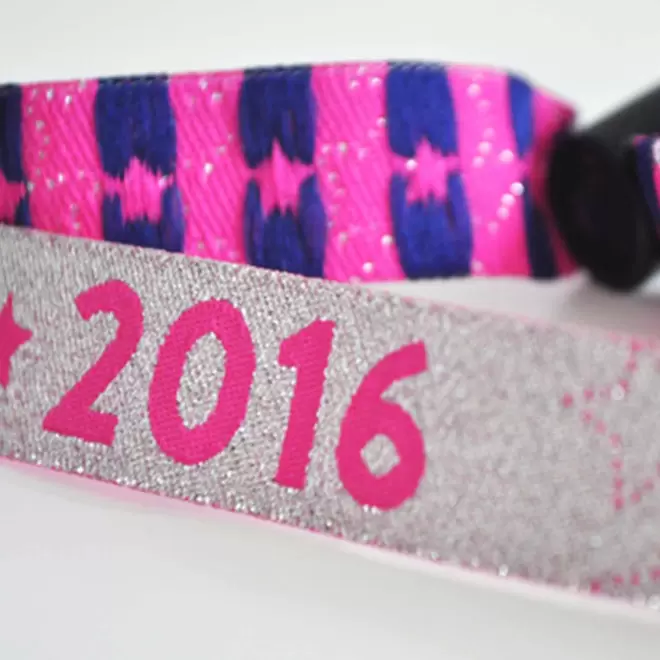 BRACELET TISSE PAILLETTE PERSONNALISE 'ANIME PAILLETTE'