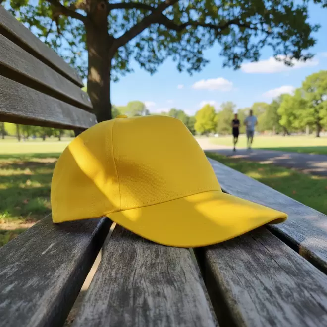 CASQUETTE PERSONNALISBALE ENFANT 5 PANS 'BASICA POLYESTER'